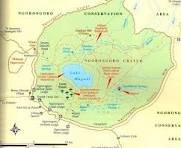 Ngorongoro Conservation Area Map