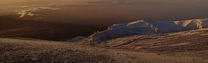 Sunset on Lemosho Route Kilimanjaro